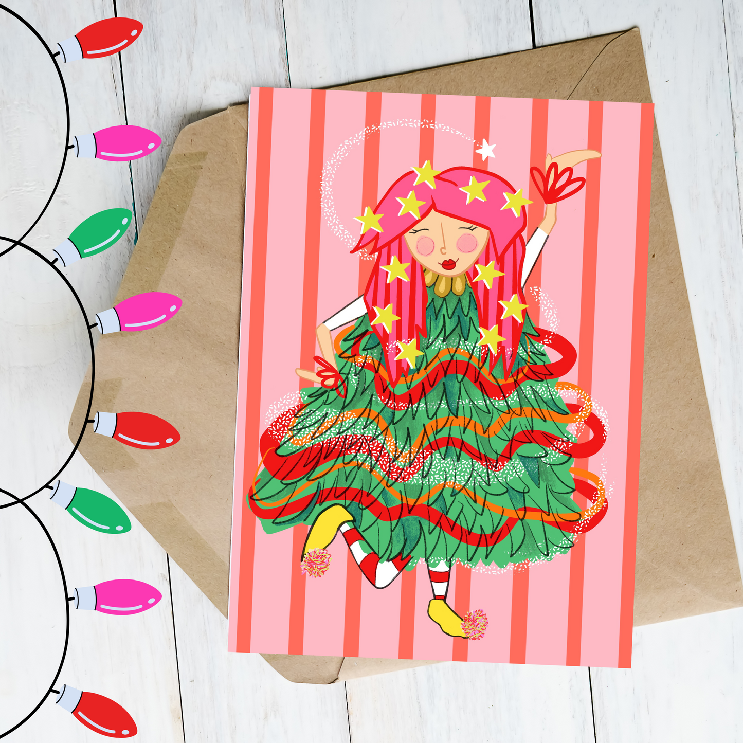 PRE-ORDER: Christmas party tree dress