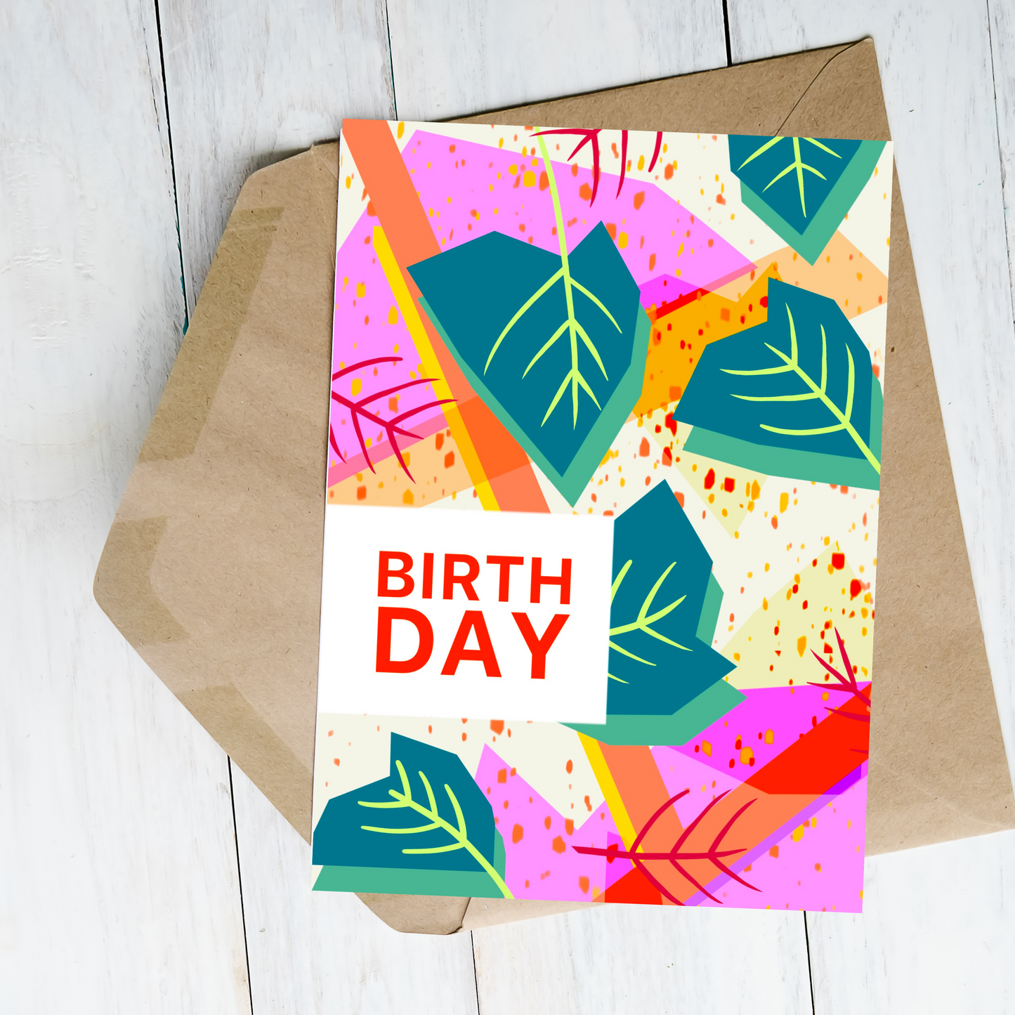 PRE-ORDER - Birth Day greetings card