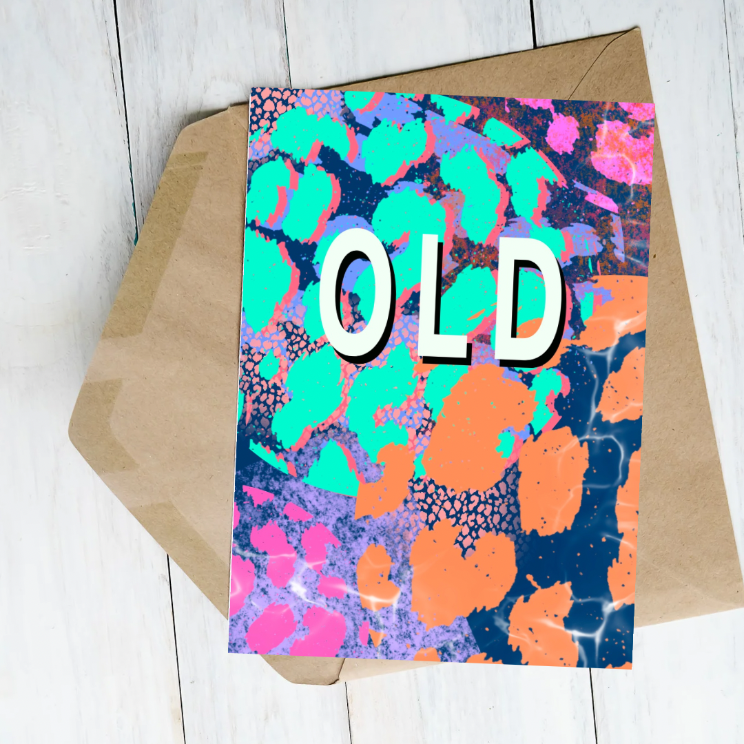 OLD greetings card
