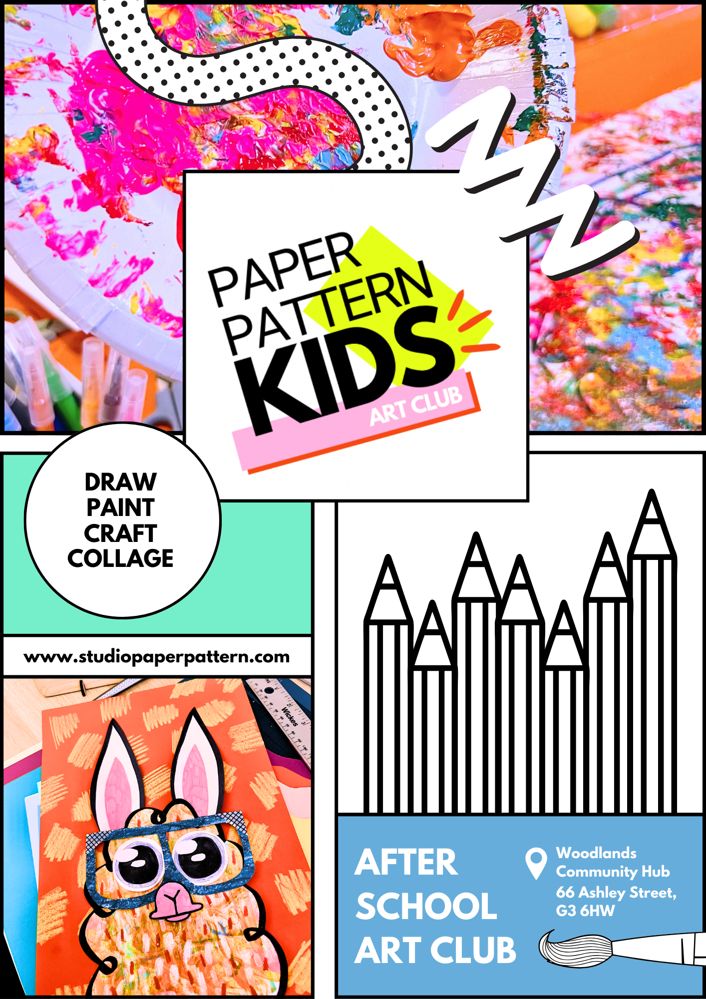 Paperpattern Kids - After school arts & crafts workshops - WOODLANDS
