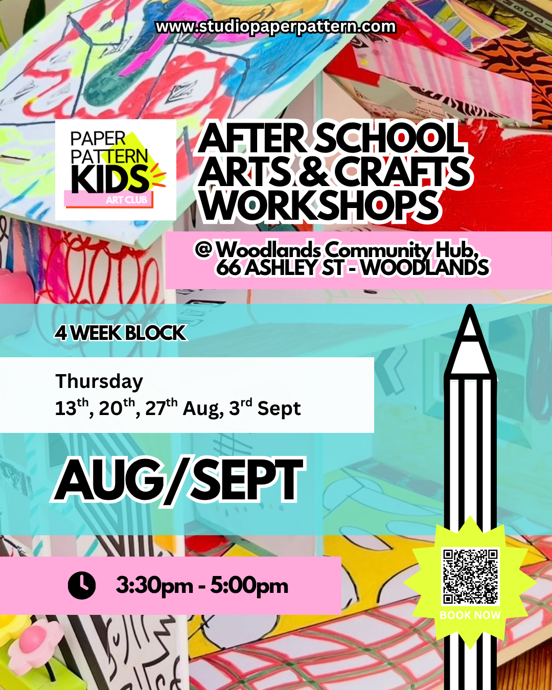 Paperpattern Kids - After school arts & crafts workshops - WOODLANDS