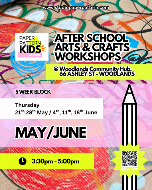 Paperpattern Kids - After school arts & crafts workshops - WOODLANDS