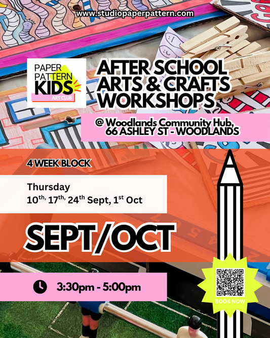 Paperpattern Kids - After school arts & crafts workshops - WOODLANDS