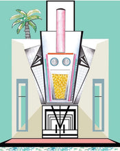 Load image into Gallery viewer, Deco beach house print
