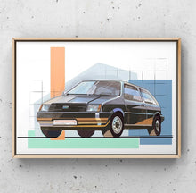 Load image into Gallery viewer, Car illustrations
