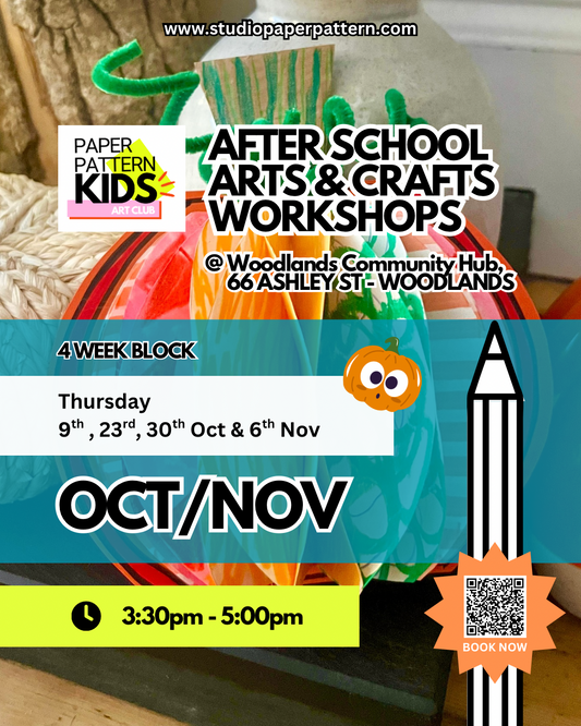 Paperpattern Kids - After school arts & crafts workshops - WOODLANDS