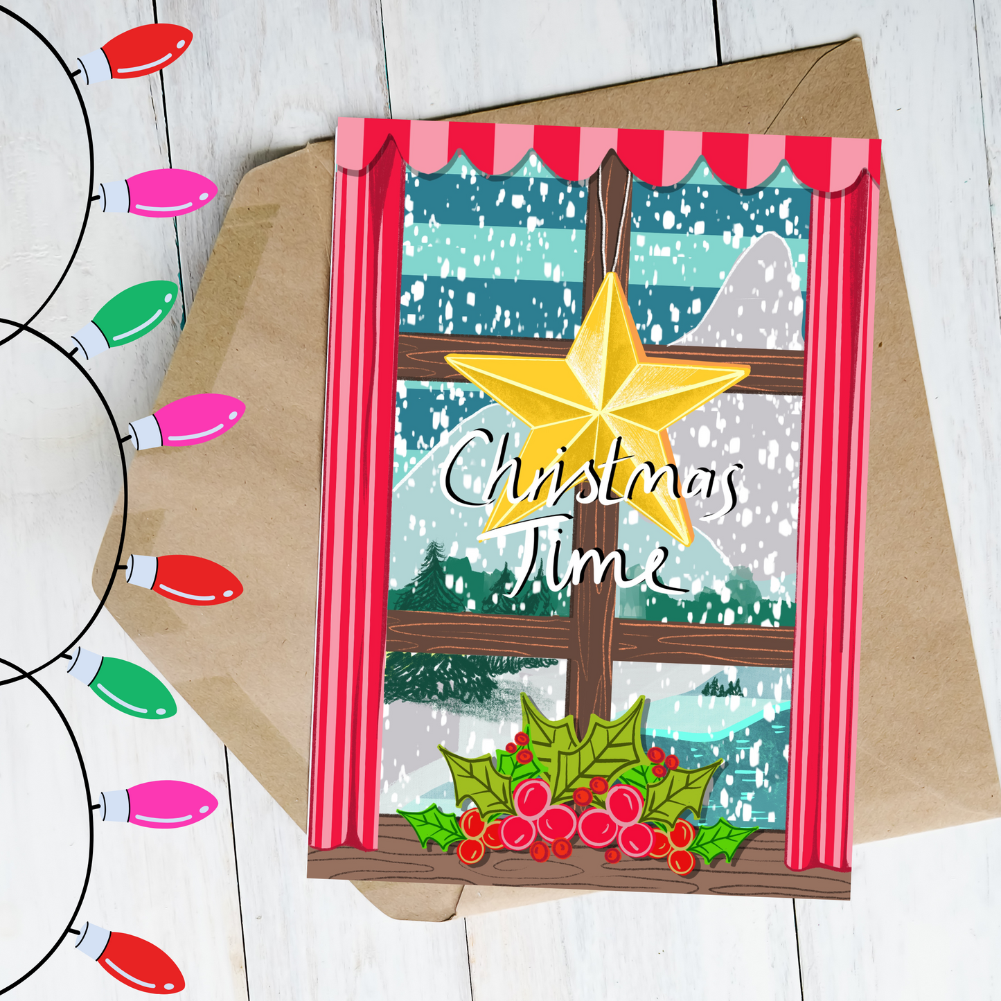 PRE-ORDER - Christmas time window