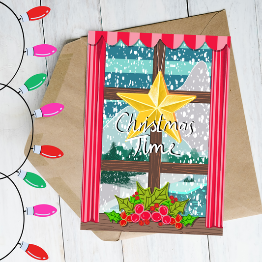 PRE-ORDER - Christmas time window