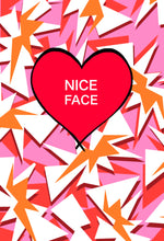 Load image into Gallery viewer, NICE FACE greetings card
